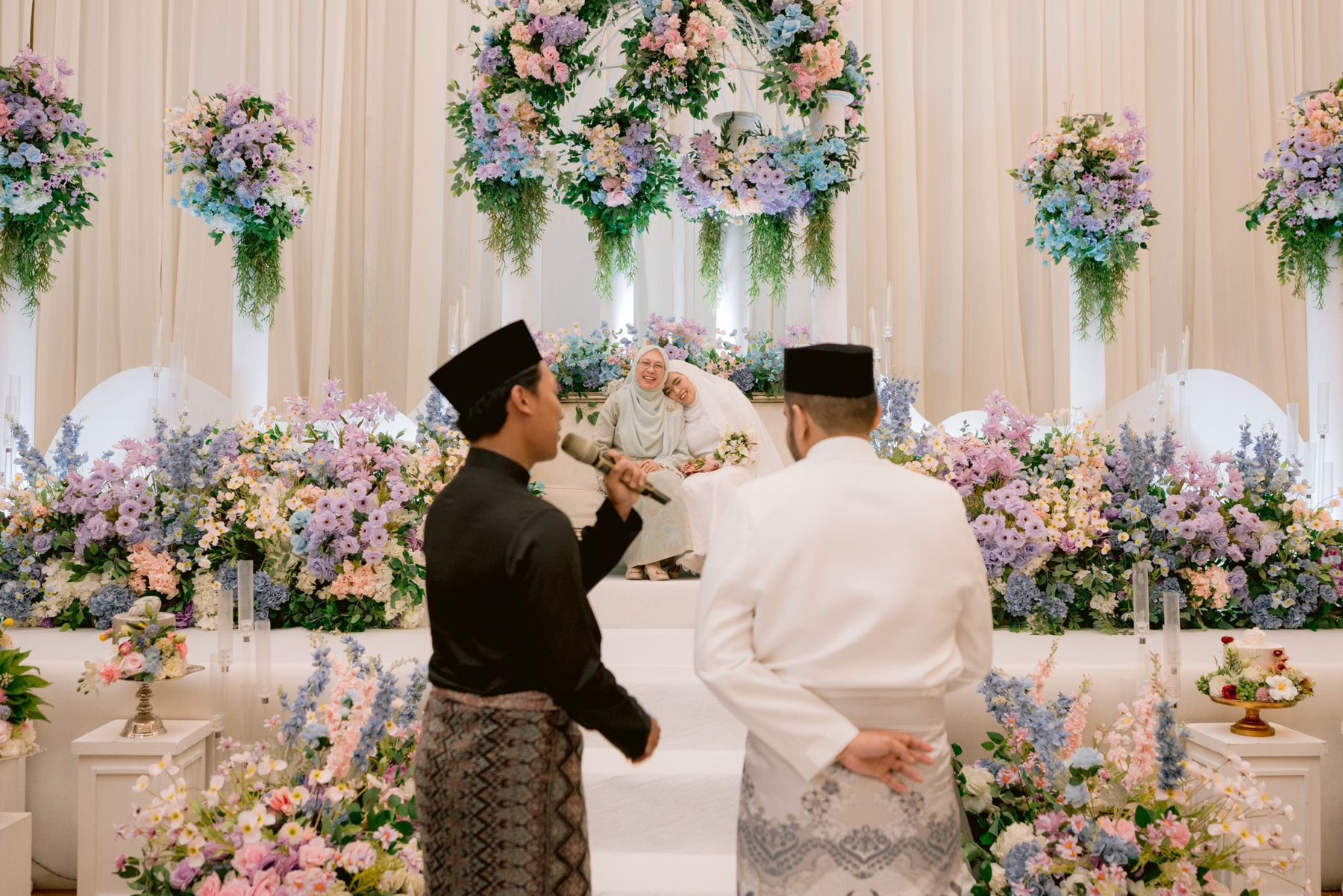 Irfan hosting a wedding ceremony